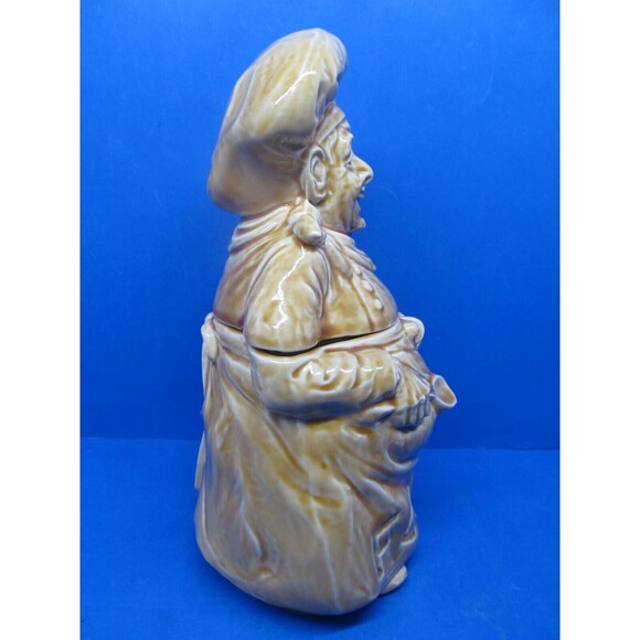 Sadler Vintage England 10" Ceramic Jolly Chef Flour Jar Canister - Picture 13 of 16